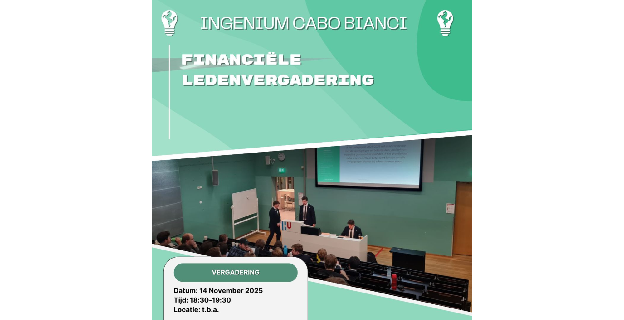 Financiële Leden vergadering