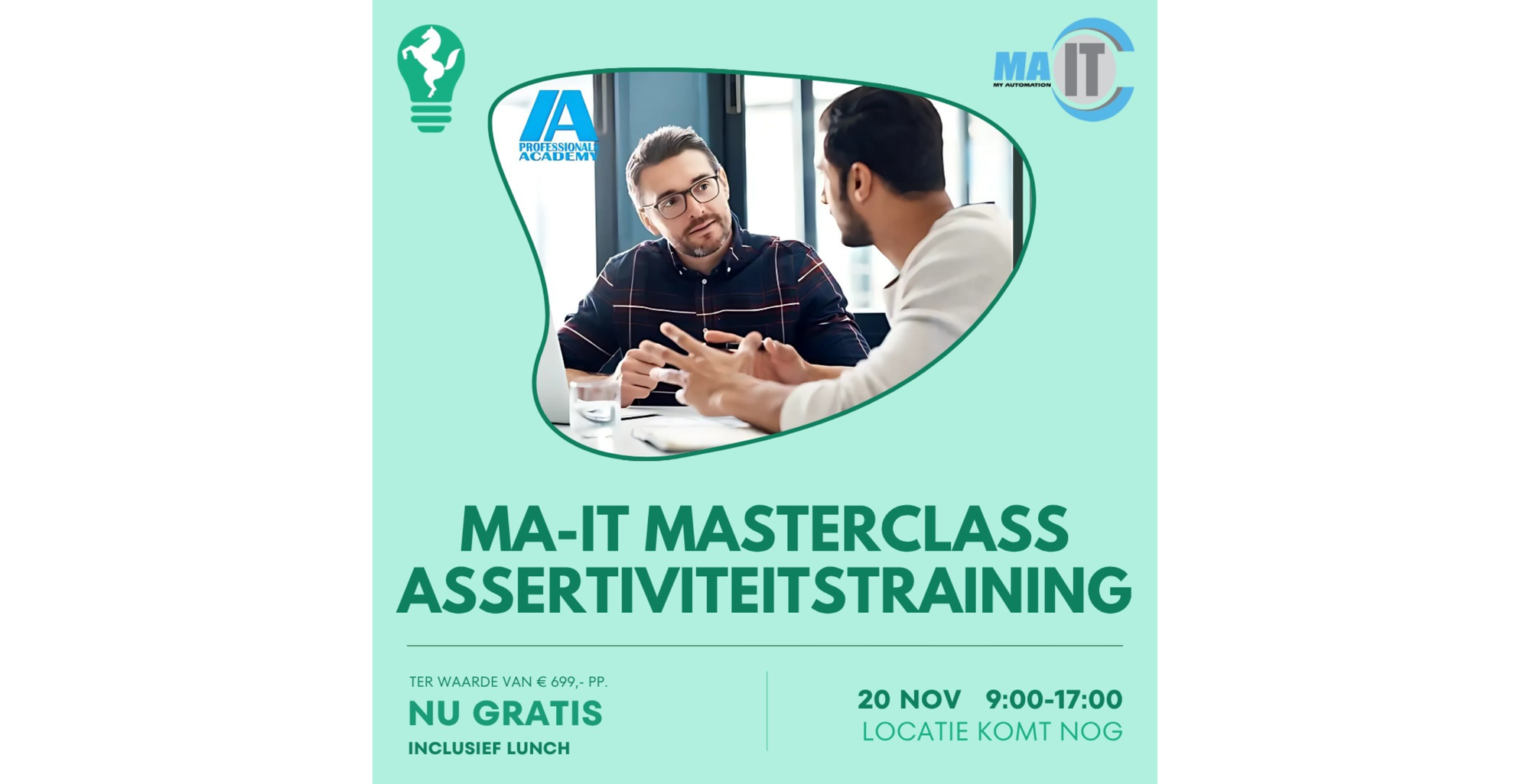 MA-IT Masterclass Assertiviteitstraining