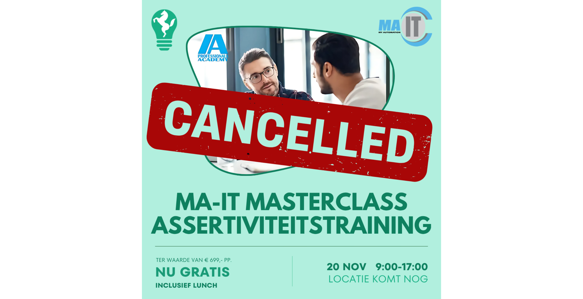 MA-IT Masterclass Assertiviteitstraining
